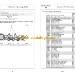 Komatsu D375A-6 Bulldozer Field Assembly Instruction (GEN00099-03)