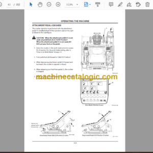 Hitachi ZX250LC-3 Multi-Boom Specification Machine Operator’s Manual (EM1V3-MB1-1(MD))