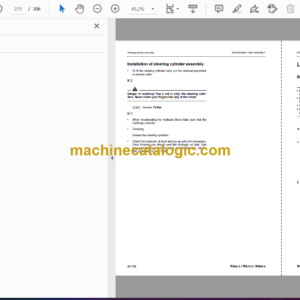 Komatsu WA65-5, WA70-5, WA80-5 Wheel Loader Shop Manual (VEBM250100)