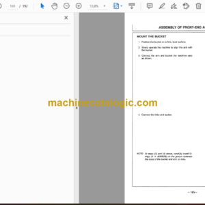 Hitachi EX200-3,EX200LC-3 Excavator Operator’s Manual (EM14C-1-1, EM14C-1-4)