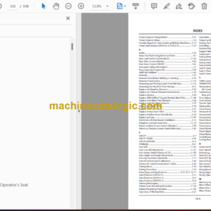 Hitachi ZX470LC-6, ZX670LC-6, ZX870LC-6 Hydraulic Excavator Operator’s Manual (ENMJAG-NA1-1, ENMJAG-NA1-2, ENMJAG-NA1-3)