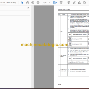 Komatsu D61EX-24, D61PX-24 Bulldozer Shop Manual (KEBM657710)