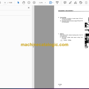 Komatsu WA470-1 Wheel Loader Shop Manual (SEBMU3210106)