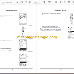 Hitachi ZX470-6 class Hydraulic Excavator Operator’s Manual (ENMJAG-EN1-1)