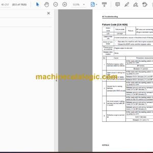 Komatsu D275A-6 Bulldozer Shop Manual (SEN06879-04)