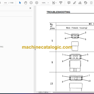 Komatsu WA500-3LK Avance Plus Wheel Loader Shop Manual (CEBM005403)