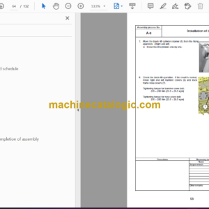 Komatsu D275A-5R Bulldozer Field Assembly Instruction (GEN00067-02)