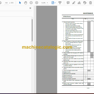 Hitachi ZX85-6EB Hydraulic Excavator Operator’s Manual