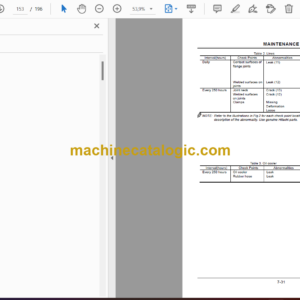 Hitachi EG70R Fully 360°Rotating Type Rubber Crawler Carrier Operator’s Manual (EM81S-EN1-3)