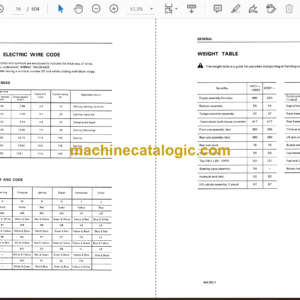 Komatsu WA150-1 Wheel Loader Shop Manual (SEBM04170104)