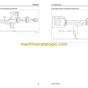 Komatsu D61EX-15E0, D61PX-15E0 Bulldozer Shop Manual (SEN02387-05)