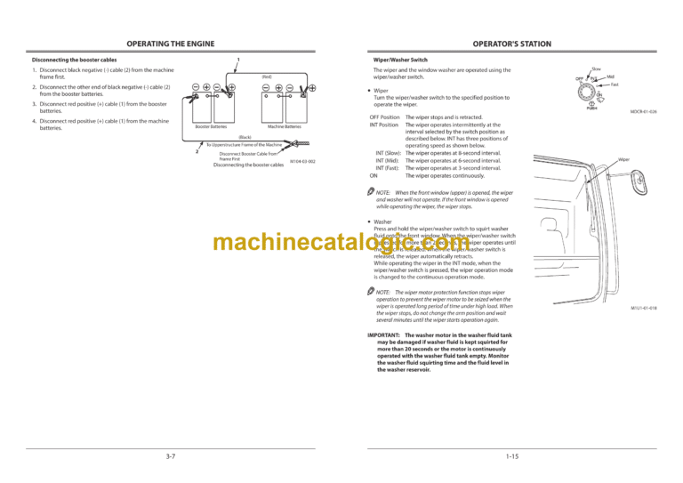 Hitachi ZX110-5G and ZX120-5G Excavator Operator's Manual (ENMDAZ