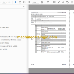 Komatsu WA380-5H Wheel Loader Shop Manual (VEBM920100)