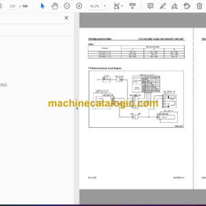 Komatsu WA500-3H Wheel Loader Shop Manual (VEBM500100)