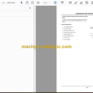 Hitachi ZX350LC-5B Multi-Boom Specification Machine Operator’s Manual (ENMDDD-MB1-2, ENMDDD-MB1-4)