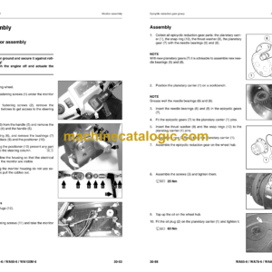 Komatsu WA65-6, WA70-6, WA80-6, WA90-6, WA100M-6 Wheel Loader Shop Manual (VEBM550101)