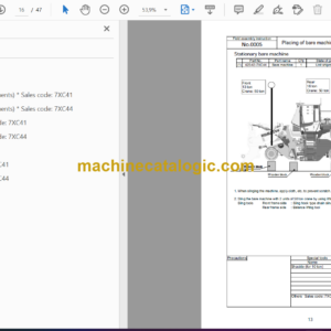 Komatsu WA500-8 Wheel Loader Field Assembly Instruction (GEN00140-01)