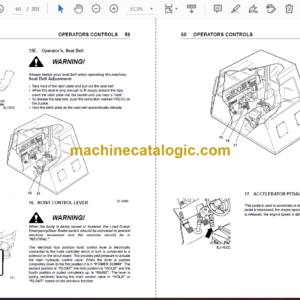 Hitachi EH1000 (416LD) Dump Truck Operator’s Manual (10191ENG)