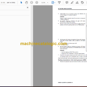 Komatsu D65EX-18, D65PX-18, D65WX-18 Bulldozer Shop Manual (SEN06505-11)