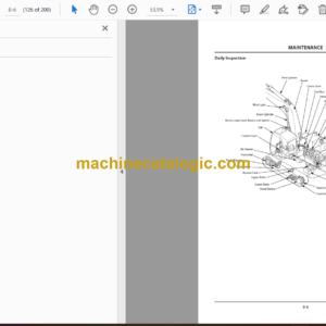 Hitachi ZX330LC-5G Telescopic Arm Rope type Operator’s Manual (ENMDDE-RTOP1-1, ENMDDE-RTOP1-2, ENMDDE-RTOP1-3)