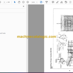 Komatsu WA1200-3 Wheel Loader Field Assembly Instruction (GEN00011-03)