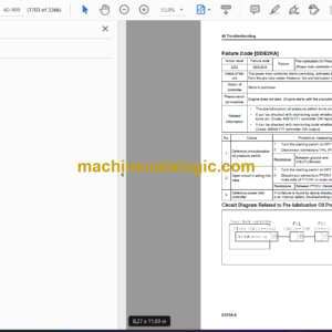 Komatsu D375A-8 Bulldozer Shop Manual (SEN06708-09)