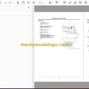 Hitachi EG20 Carrier Operator’s Manual (EM81B-2-1)