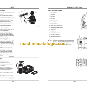 Hitachi ZX650LC-3,ZX670LCH-3,ZX670LCR-3 Hydraulic Excavator Operator’s Manual (EM1J7-2-1, EM1J7-2-2, EM1J7-2-3, EM1J7-2-4)