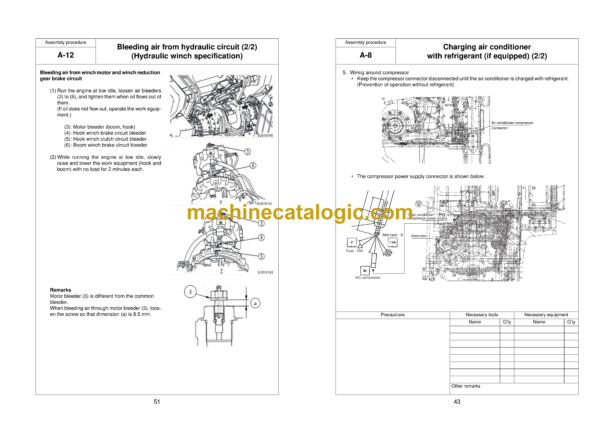 Komatsu D355C-3 Pipelayer Field Assembly Instruction (GEN00127-03)