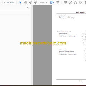 Hitachi ZX470-5G, ZX670-5G, ZX870-5G Hydraulic Excavator Operator’s Manual (ENMJAC-2-4 to ENMJAC-2-7)