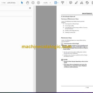 Hitachi EX5600-7 Cummins FCO Engine Hydraulic Excavator Operator’s Manual (ENMKGA-1-2, ENMKGA-1-4)