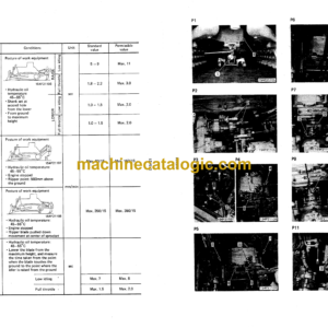 Komatsu D85A,E,P-21 Bulldozer Shop Manual (SEBM034511)