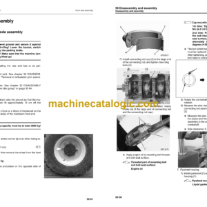 Komatsu WA80M-7, WA100M-7 Wheel Loader Shop Manual (VENBM03000)