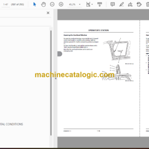 Hitachi ZX60C-6A Hydraulic Excavator Operator’s Manual (ENMAFH-1-1)