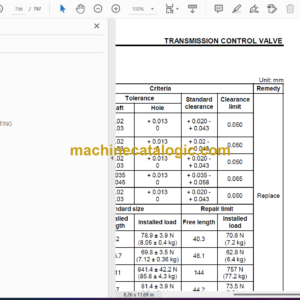 Komatsu WA380-3MC Wheel Loader Shop Manual (CEBM003402)