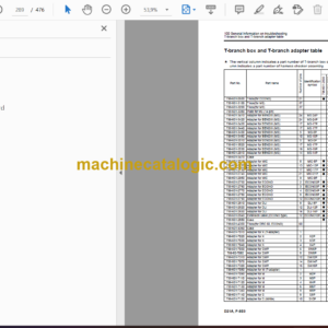 Komatsu D21A-8E0, D21P-8E0 Bulldozer Shop Manual (SEN03320-11)