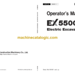 Hitachi EX5500E-6 Electric Excavator Operator's Manual (EM18V-1-1, EM18V-1-2)
