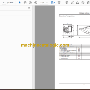 Hitachi ZX135US-6 Sliding Arm Operator’s Manual (ENMDAS-SA1-1)