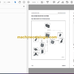 Komatsu WA70M-8E0 Wheel Loader Shop Manual (VENBM09000)