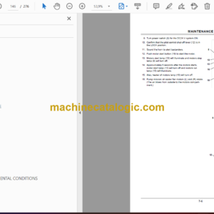 Hitachi EX5500E-6 Electric Excavator Operator’s Manual (EM18V-1-1, EM18V-1-2)