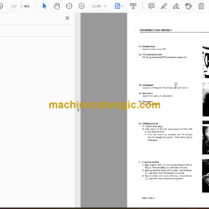 Komatsu D60S-7, D65S-7 Bulldozer Shop Manual (SEBM0141C01)