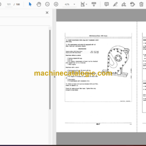 Hitachi DX75, DX75M Bulldozer Operator’s Manual (EM4B1-1-1)