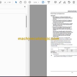 Hitachi ZX85US-6 Super Long Front Operator’s Manual & Parts Catalog (ENPMDEQ-SL1-1)