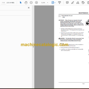 Hitachi ZX190W-5N, ZX230W-5N Wheeled Excavator Operator’s Manual (ENMLBA-NA1-1, ENMLBA-NA1-3)