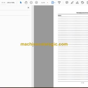 Hitachi EX3600-7 Cummins FCO Engine Hydraulic Excavator Operator’s Manual (ENMKFA-1-2, ENMKFA-1-3)