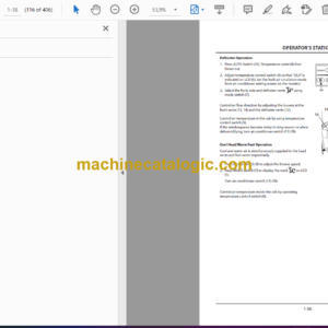 Hitachi EX2600-6 Hydraulic Excavator Operator’s Manual (EMKBA-1-1, EMKBA-1-2, EMKBA-1-3, EMKBA-1-4)