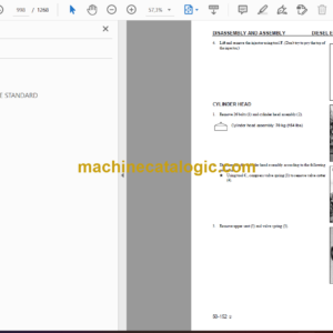 Komatsu D51EX-22, D51PX-22 Crawler Dozer Shop Manual (CEBM019112)