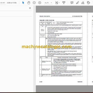 Komatsu WA200-8E0 Wheel Loader Shop Manual (VENBM35000)