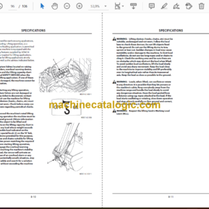 Hitachi ZX130LCN-6 Type HE13, 210LC-6 Type HE15LD Super Long Front Operator’s Manual (ENMDAQ-ENSL1-2)