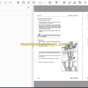 Komatsu WA90-5, WA100M-5 Wheel Loader Shop Manual (VEBM270100)